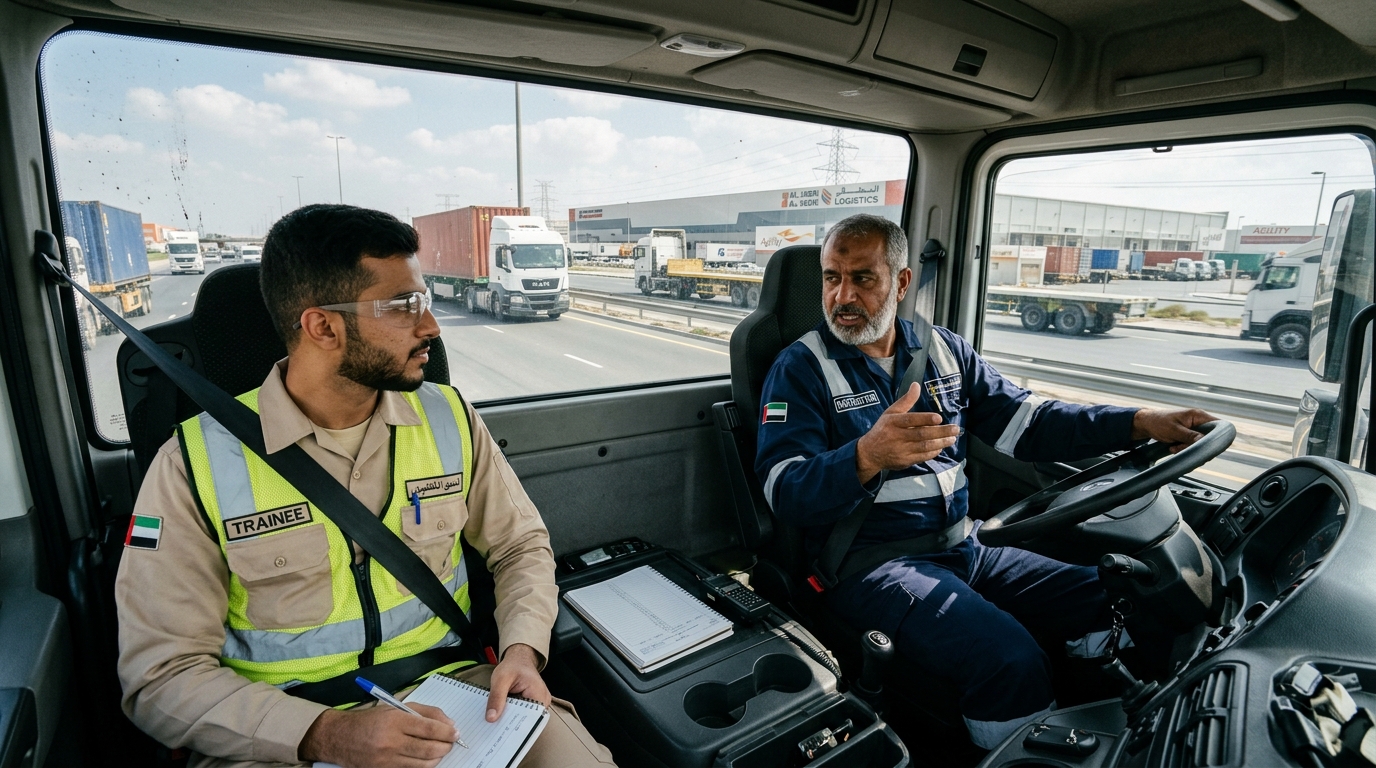Driver training in UAE